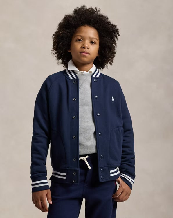 RALPH LAUREN FLEECE BASEBALL JACK