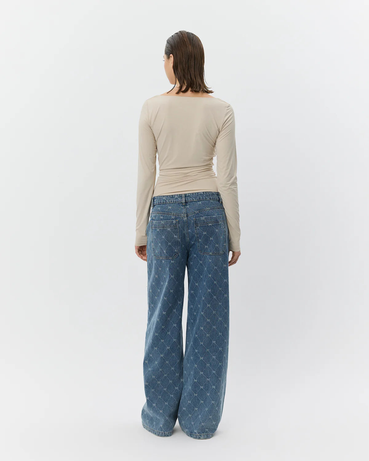 SOFIE SCHNOOR WOMEN AZZI LOW WAIST DENIM