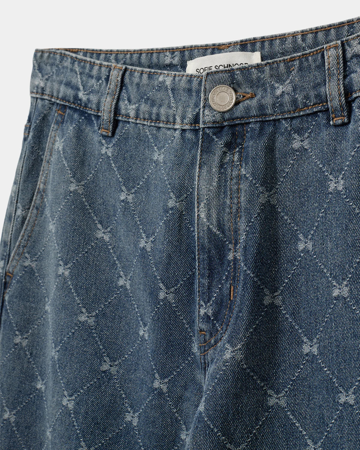 SOFIE SCHNOOR WOMEN AZZI LOW WAIST DENIM