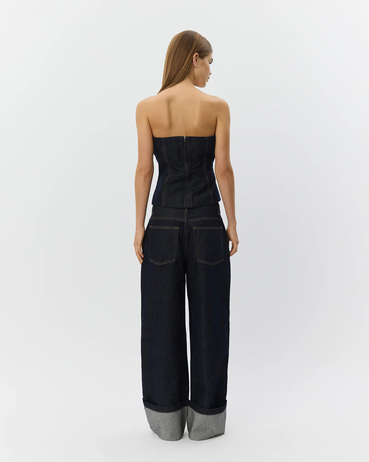 SOFIE SCHNOOR WOMEN MISHA RAW DENIM