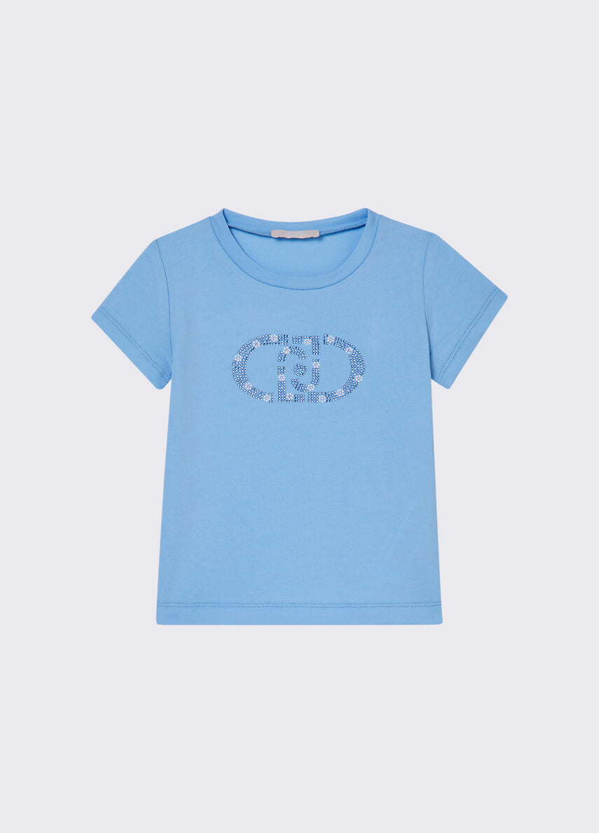 LIU JO TSHIRT RHINESTONES