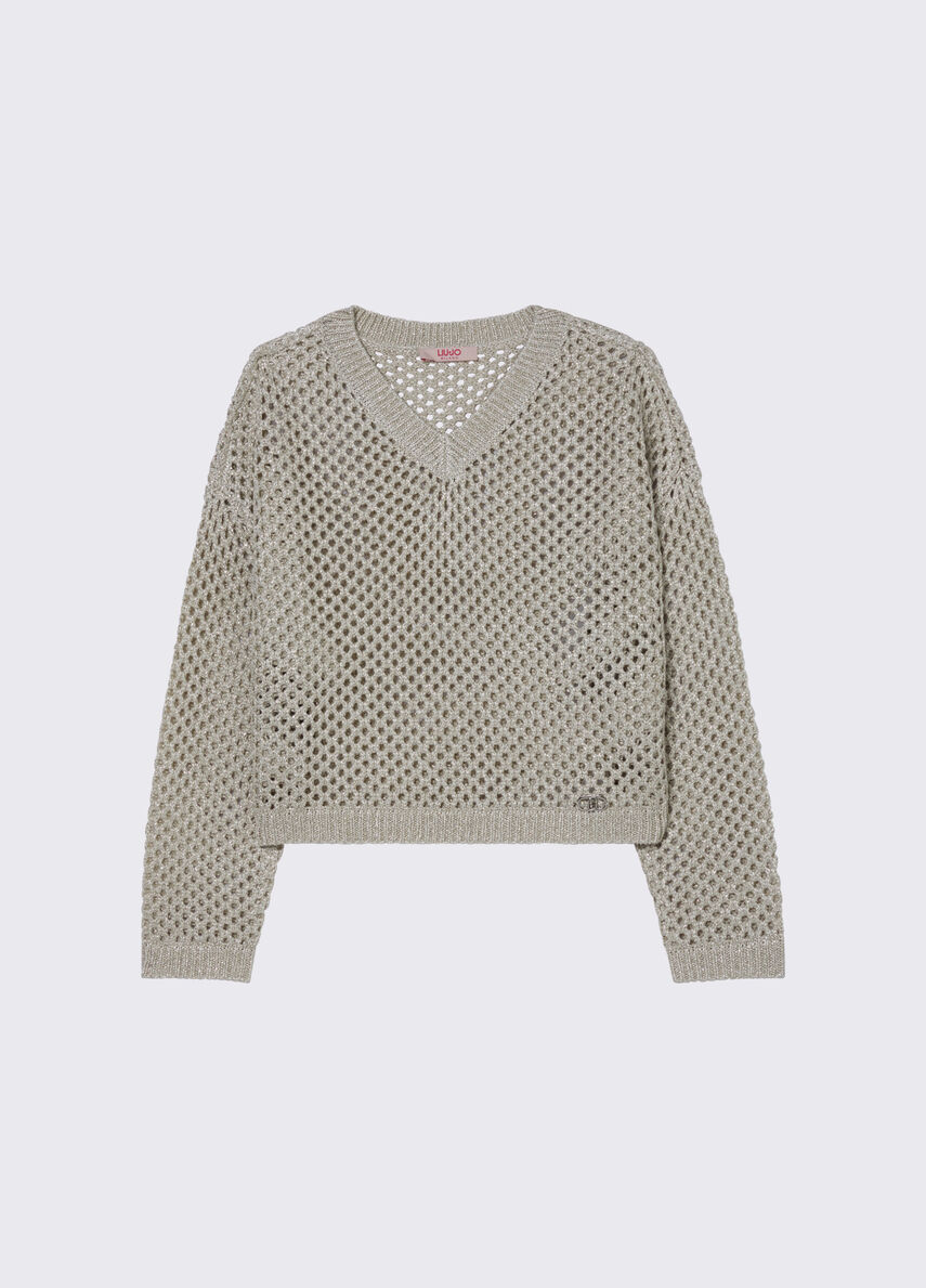 LIU JO MAGLIA V LUREX