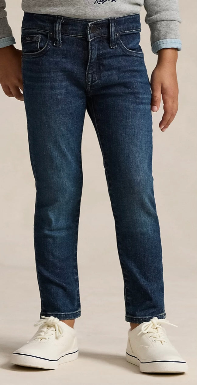 RALPH LAUREN ELDRIDGE SKINNY DENIM MET STRETCH