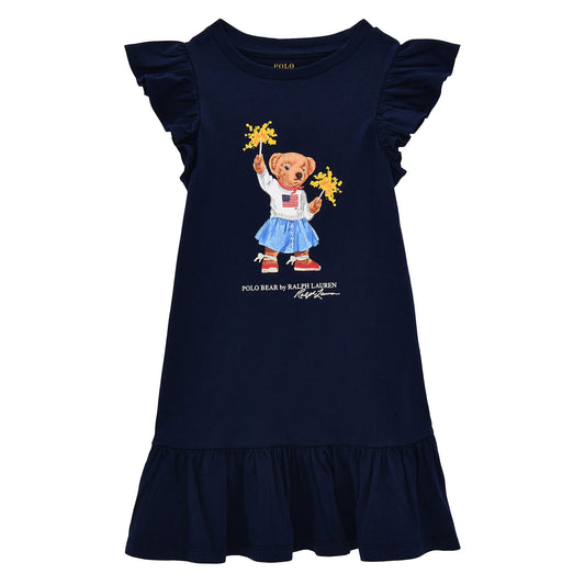 RALPH LAUREN KATOENEN JERSEY MET POLO BEAR